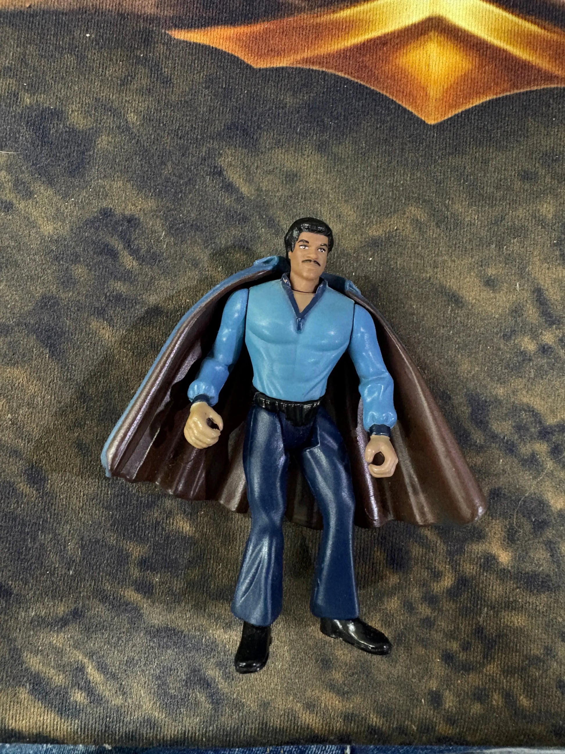 1980 Original Lucas Films Kenner Star Wars Lando Calrissian figure, 10cm tall (1) FRENLY BRICKS - Open 7 Days