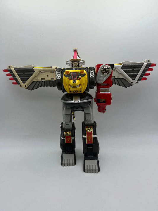 Vintage 1995 Mighty Morphin Power Rangers Ninja Megazord Including Falcon Zord FRENLY BRICKS - Open 7 Days