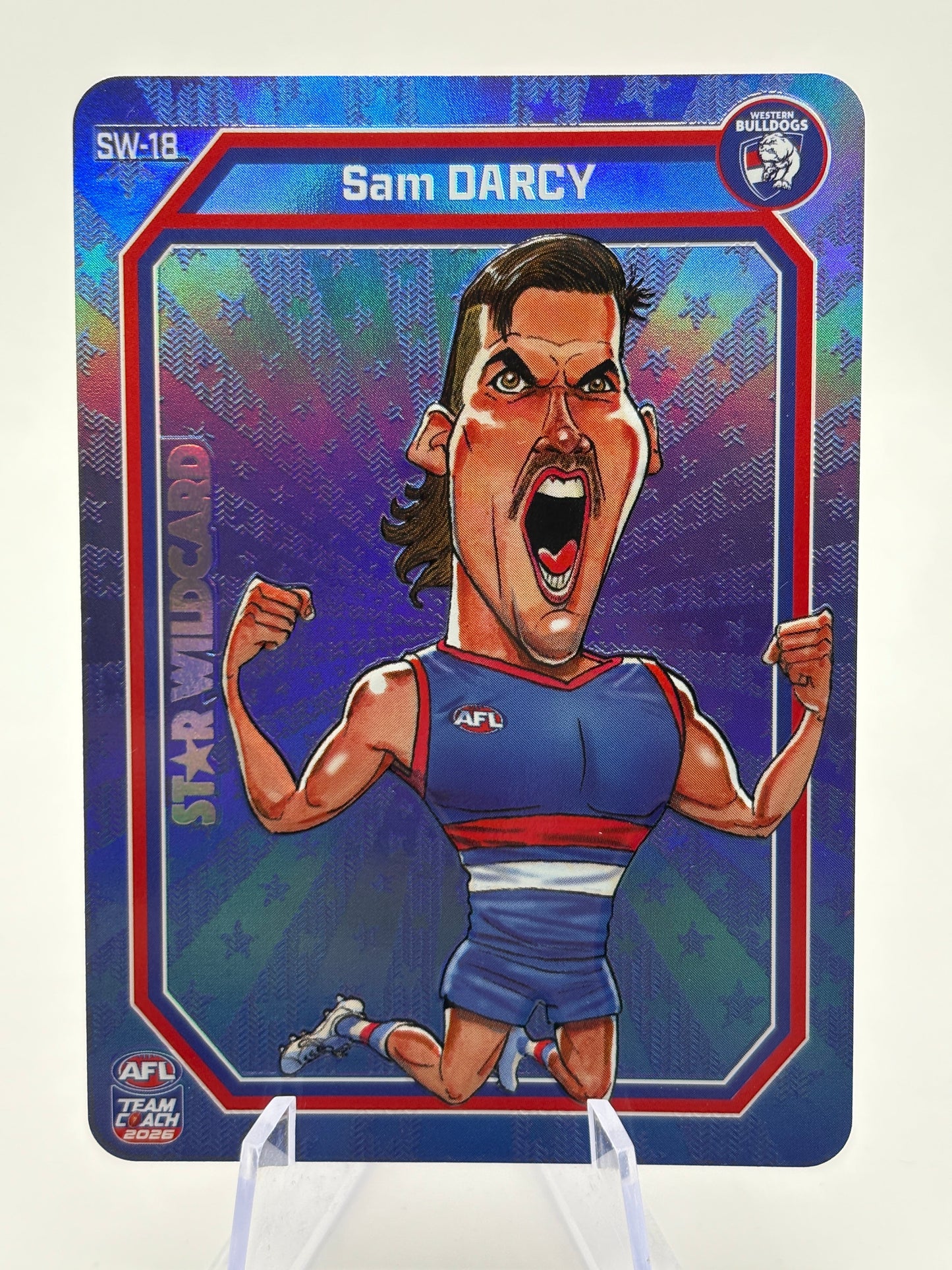 2026 TeamCoach Star Wildcard - Western Bulldogs - SAM DARCY - SW-18 FRENLY BRICKS - Open 7 Days