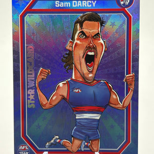 2026 TeamCoach Star Wildcard - Western Bulldogs - SAM DARCY - SW-18 FRENLY BRICKS - Open 7 Days