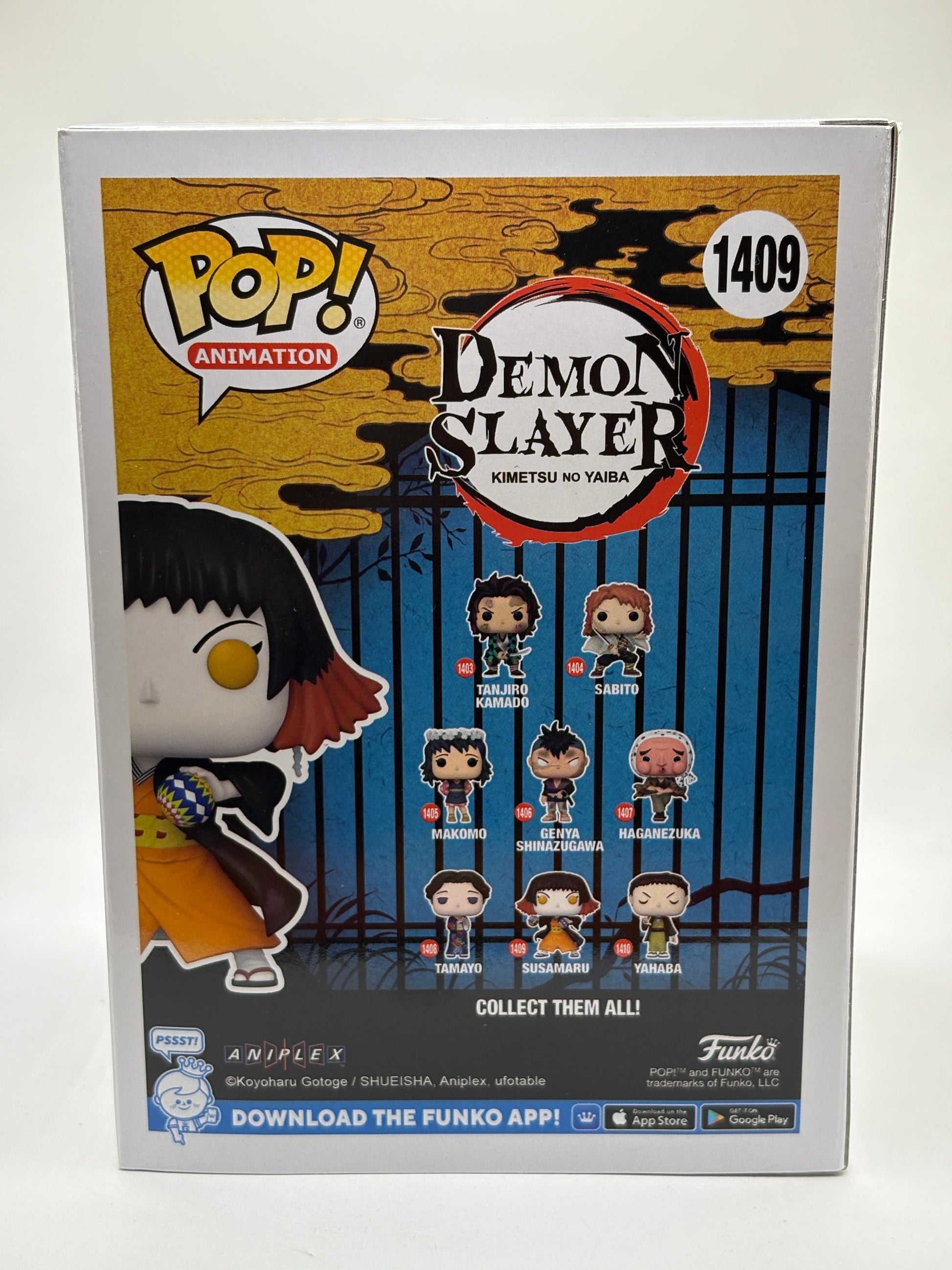Funko POP! Animation Demon Slayer #1409 Susamaru Limited Glow Chase FRENLY BRICKS - Open 7 Days