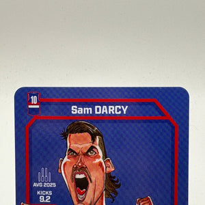 2026 TeamCoach Star Wildcard - Western Bulldogs - SAM DARCY - SW-18 FRENLY BRICKS - Open 7 Days