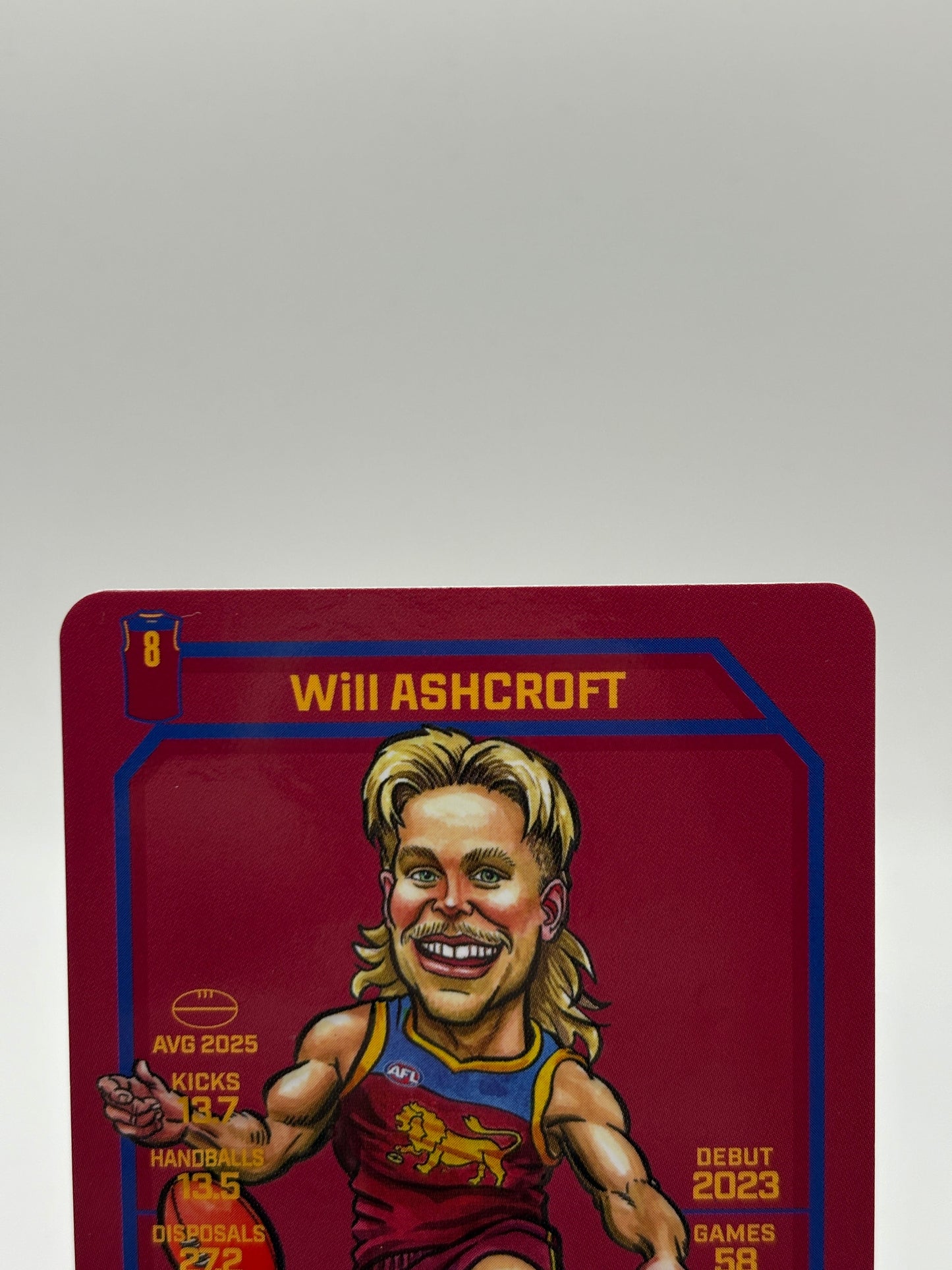 2026 AFL Teamcoach Magic Wildcard Will Ashcroft Brisbane Lions MW-02 FRENLY BRICKS - Open 7 Days