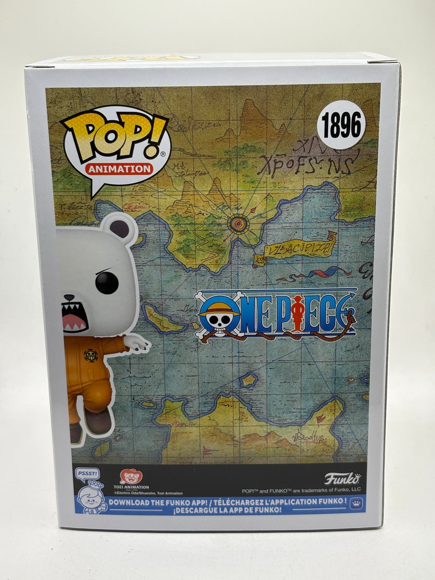 Funko POP! Animation One Piece #1896 Bepo Flocked Special Edition