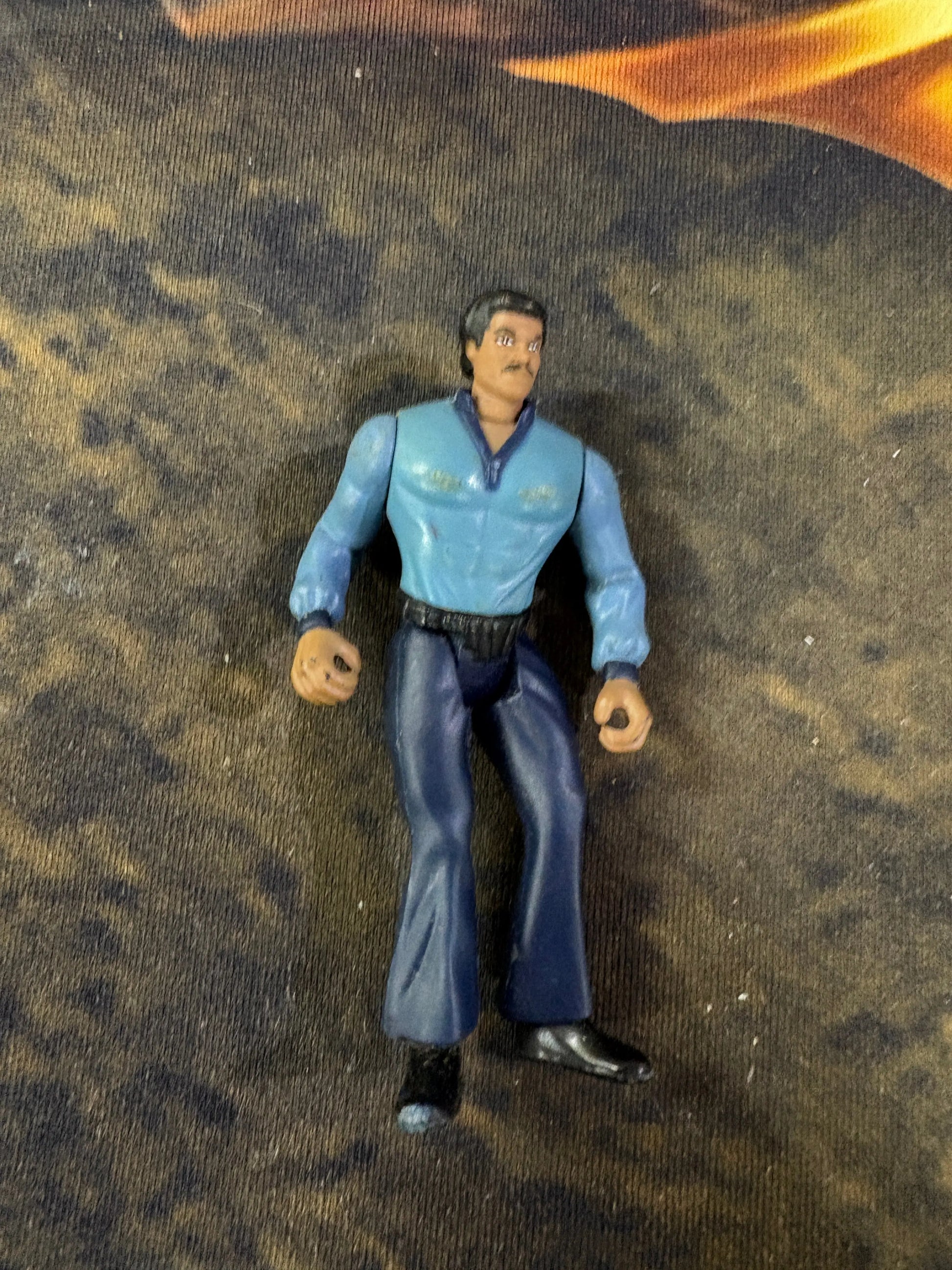 1980 Original Lucas Films Kenner Star Wars Lando Calrissian figure, 10cm tall *NO CAPE* FRENLY BRICKS - Open 7 Days