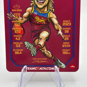 2026 AFL Teamcoach Magic Wildcard Will Ashcroft Brisbane Lions MW-02 FRENLY BRICKS - Open 7 Days