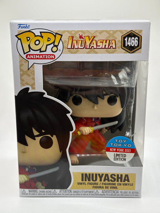 Funko POP! Animation InuYasha #1466 Inuyasha Toy Tokyo New York 2023 LE FRENLY BRICKS - Open 7 Days