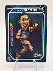 2026 Teamcoach Magic Wildcard Jacob Weitering MW-03 Carlton Blues