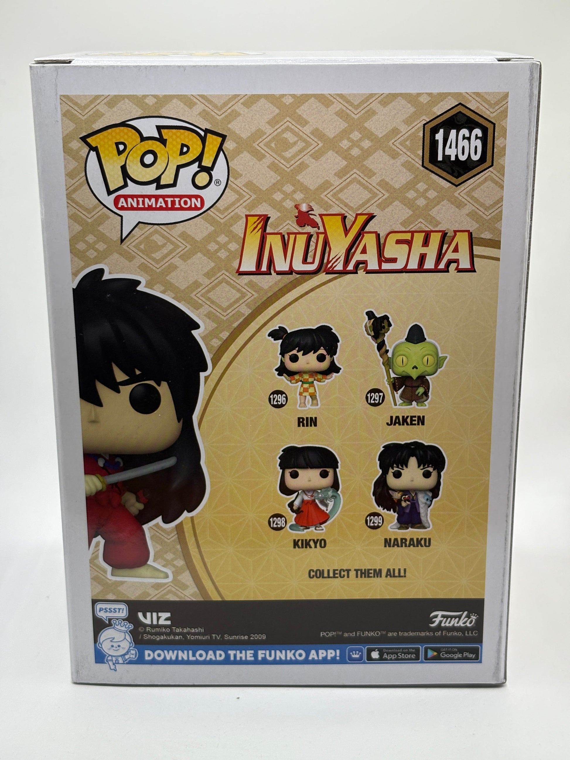 Funko POP! Animation InuYasha #1466 Inuyasha Toy Tokyo New York 2023 LE FRENLY BRICKS - Open 7 Days