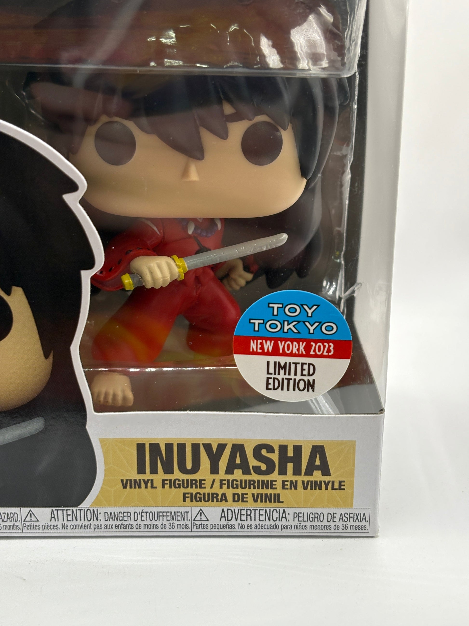 Funko POP! Animation InuYasha #1466 Inuyasha Toy Tokyo New York 2023 LE FRENLY BRICKS - Open 7 Days