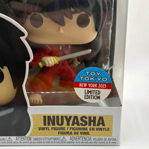 Funko POP! Animation InuYasha #1466 Inuyasha Toy Tokyo New York 2023 LE FRENLY BRICKS - Open 7 Days