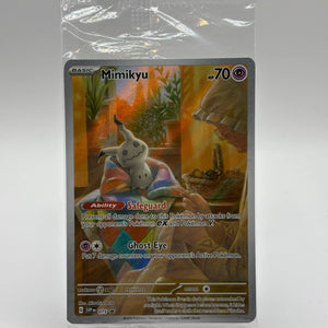 Pokemon Card Mimikyu SVP 075  Promo Sealed FRENLY BRICKS - Open 7 Days
