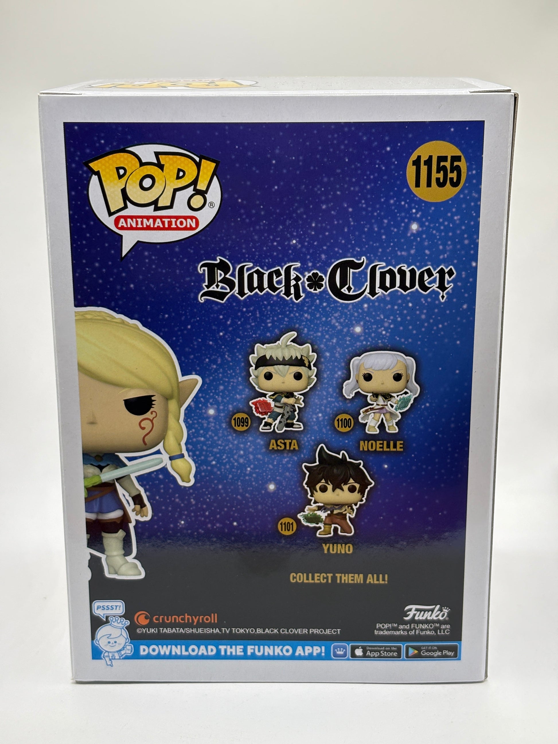 Funko POP! Animation Black Clover #1155 Charlotte Charla Limited Glow Chase FRENLY BRICKS - Open 7 Days