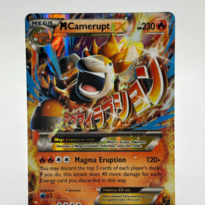Pokemon XY Black Star Promo XY198 Mega M Camerupt EX NM FRENLY BRICKS - Open 7 Days