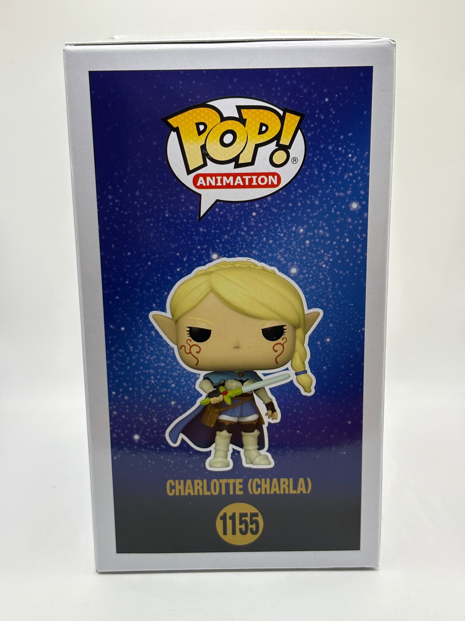 Funko POP! Animation Black Clover #1155 Charlotte Charla Limited Glow Chase FRENLY BRICKS - Open 7 Days