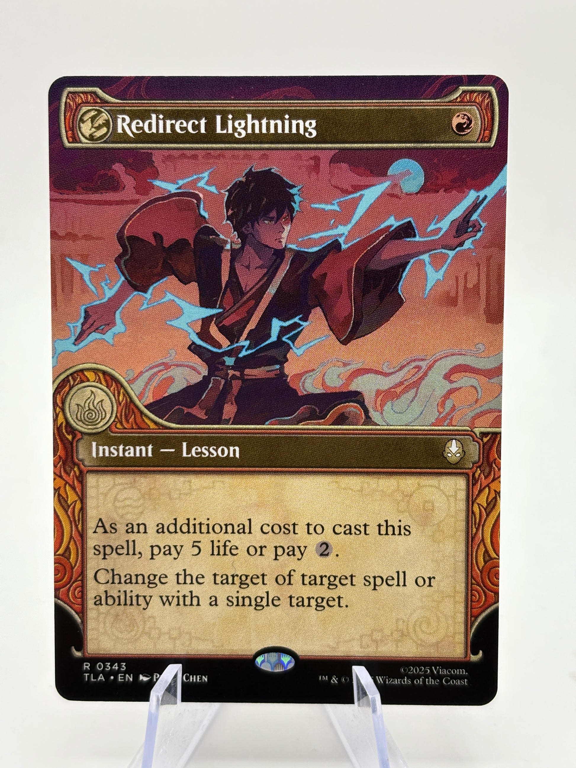 Magic The Gathering Avatar - Redirect Lightning R 0343 TLA FRENLY BRICKS - Open 7 Days image 1