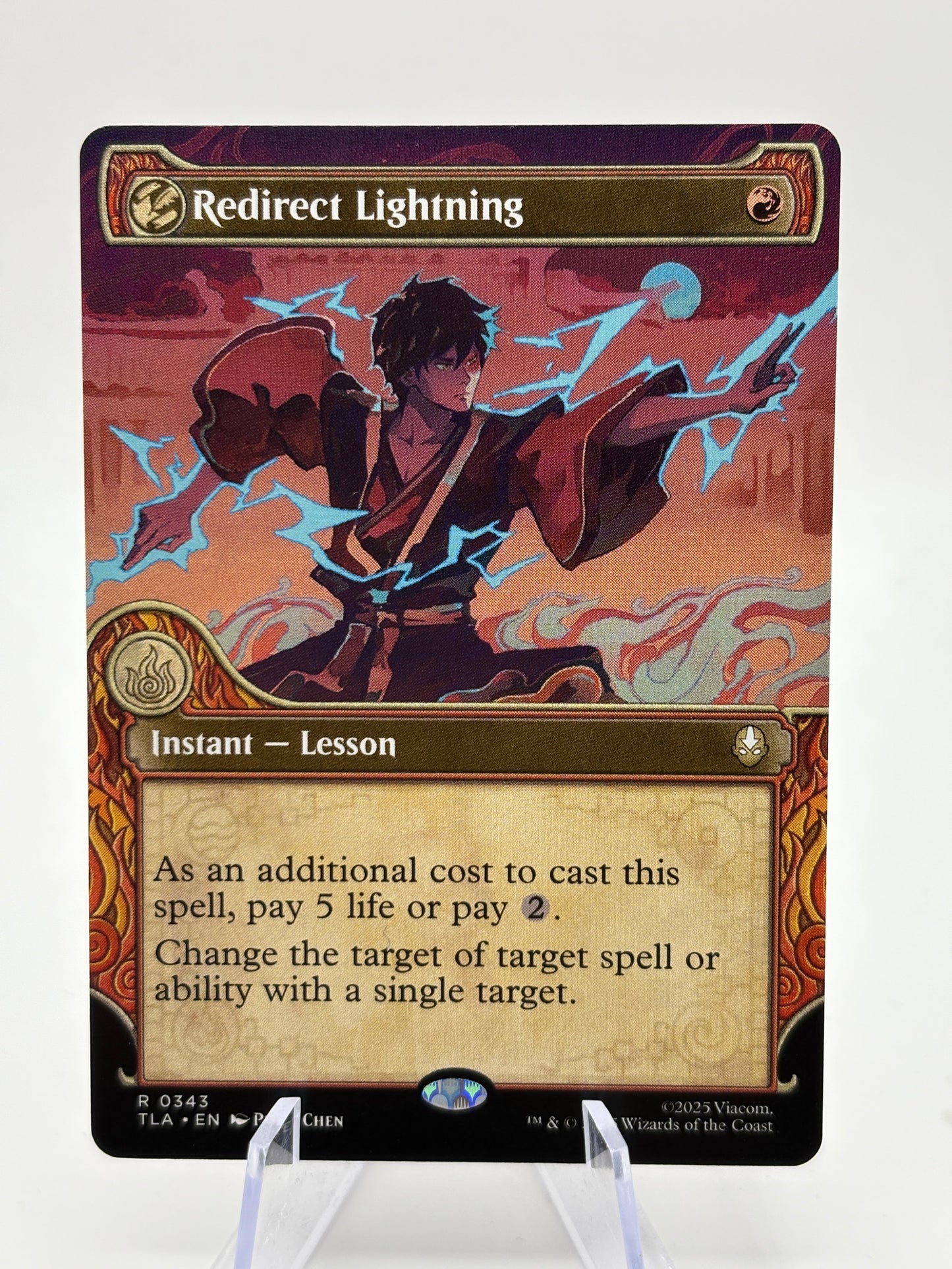 Magic The Gathering Avatar - Redirect Lightning R 0343 TLA FRENLY BRICKS - Open 7 Days