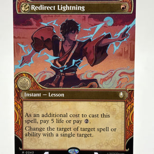 Magic The Gathering Avatar - Redirect Lightning R 0343 TLA FRENLY BRICKS - Open 7 Days