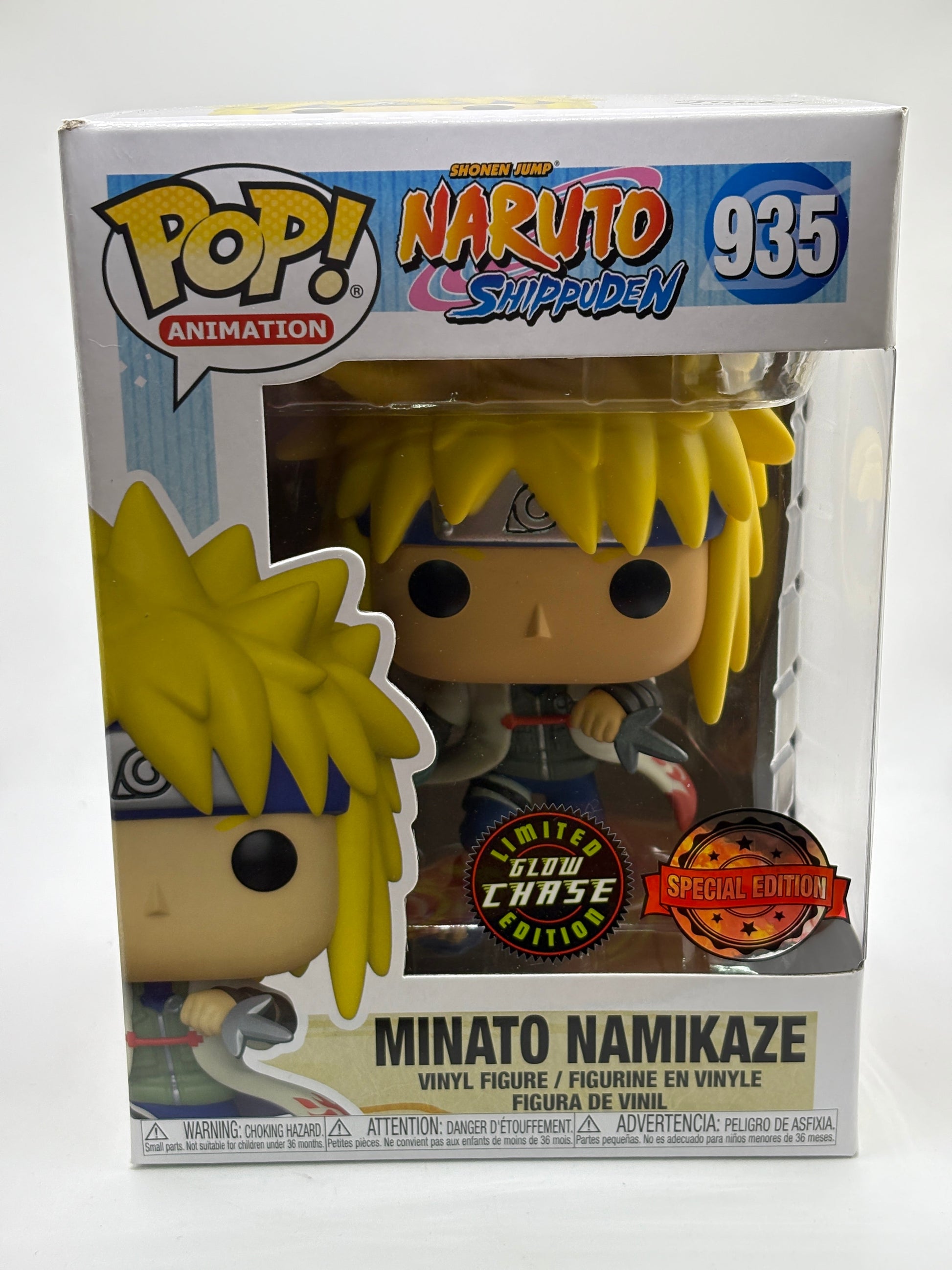 Funko POP! Animation Naruto Shippuden #935 Minato Namikaze Limited Chase FRENLY BRICKS - Open 7 Days