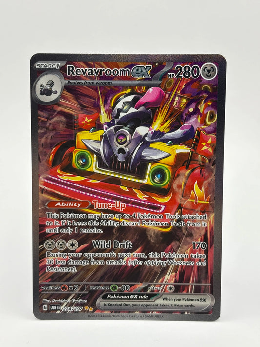 Pokemon Revaroom EX 224/197 Obsidian Flames SIR Special Illustration Rare NM FRENLY BRICKS - Open 7 Days