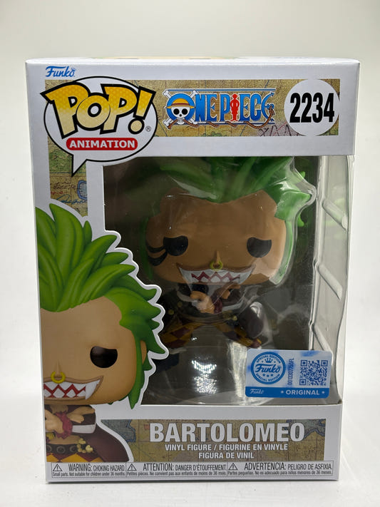 Funko POP! Animation One Piece #2234 Bartolomeo Vinyl Figure