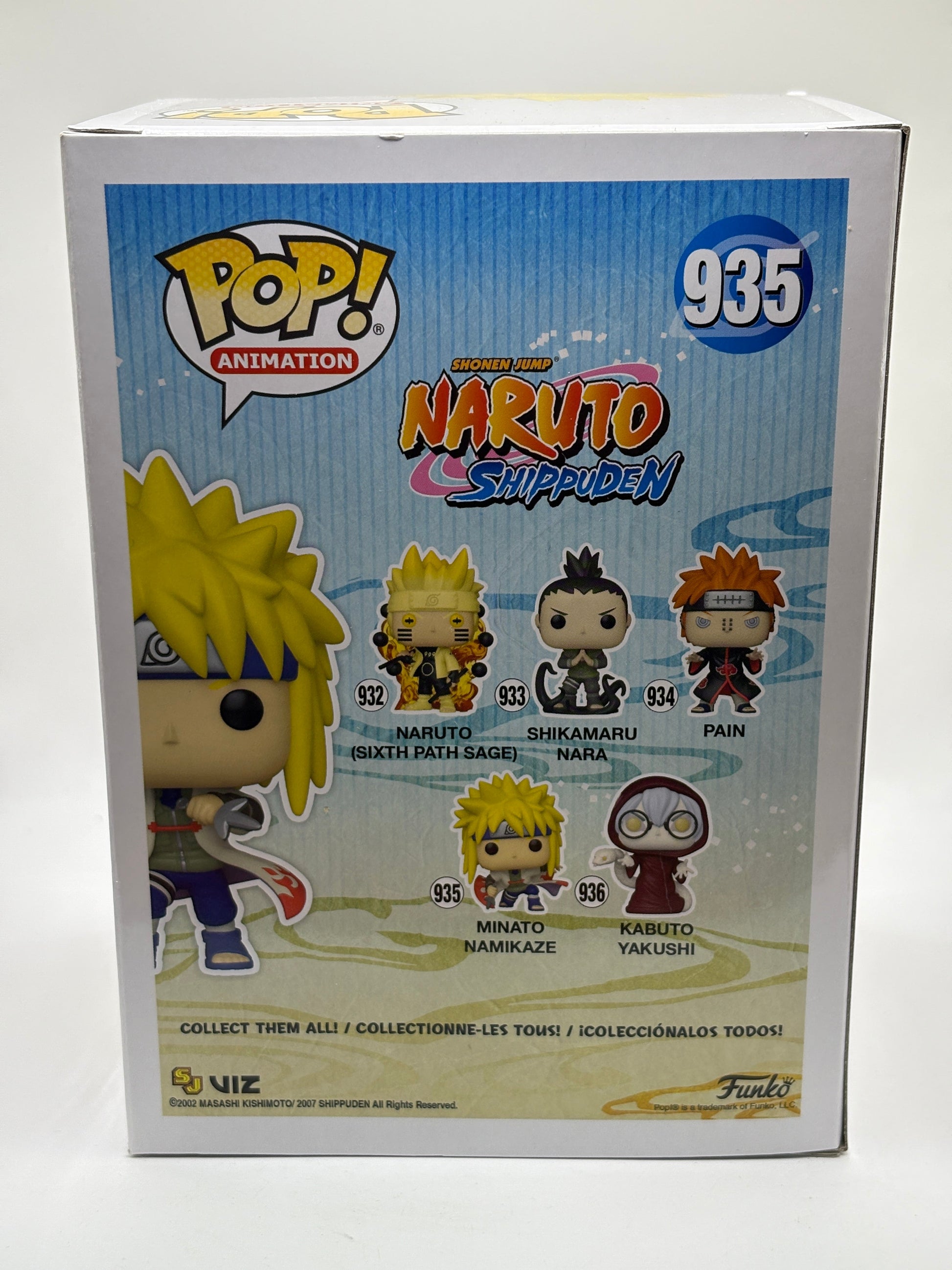 Funko POP! Animation Naruto Shippuden #935 Minato Namikaze Limited Chase FRENLY BRICKS - Open 7 Days