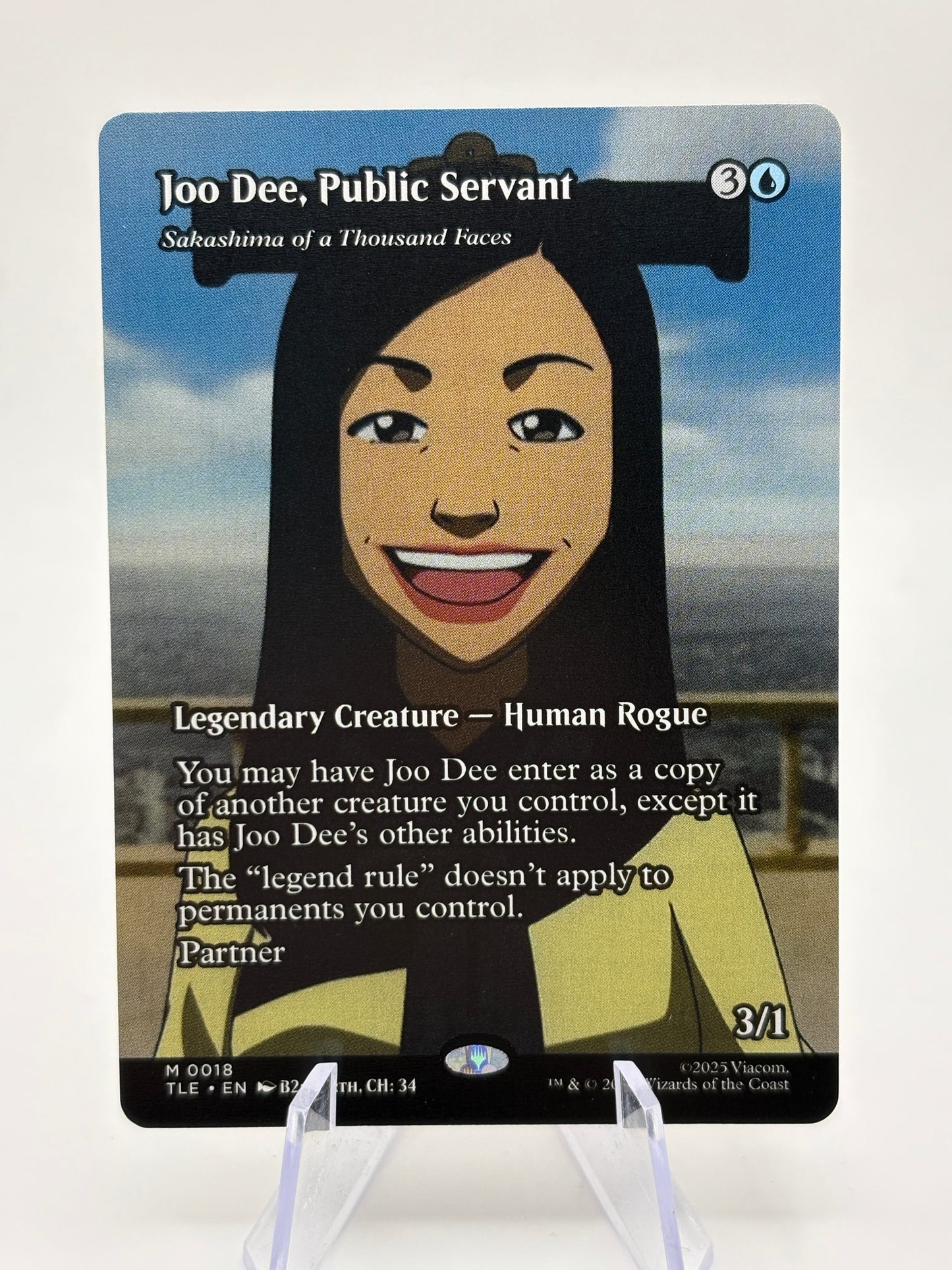 Magic The Gathering Avatar - Joo Dee, Public Servant M 0018 TLE FRENLY BRICKS - Open 7 Days