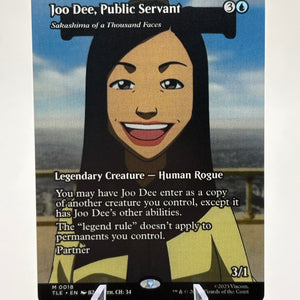 Magic The Gathering Avatar - Joo Dee, Public Servant M 0018 TLE FRENLY BRICKS - Open 7 Days