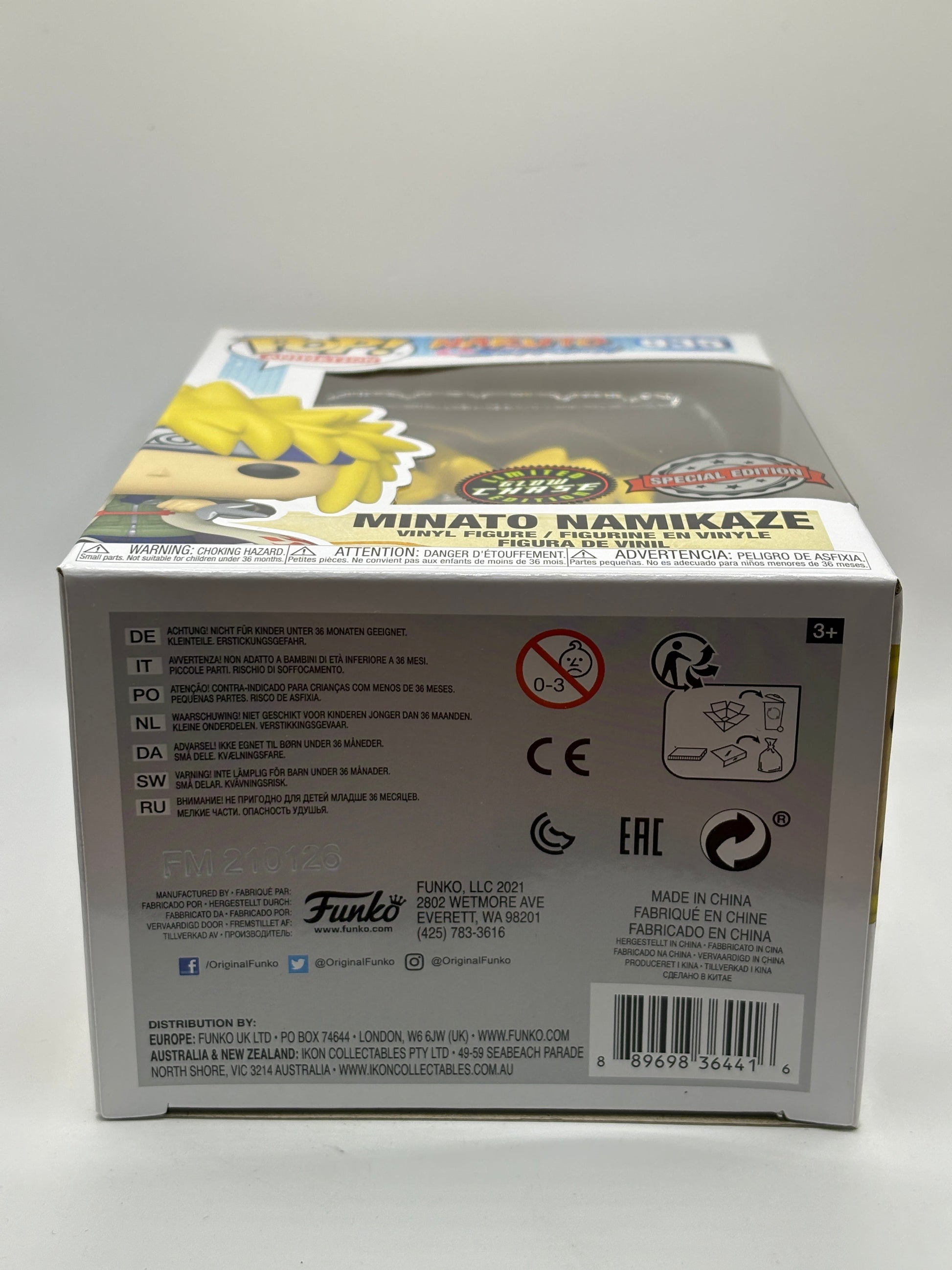 Funko POP! Animation Naruto Shippuden #935 Minato Namikaze Limited Chase FRENLY BRICKS - Open 7 Days