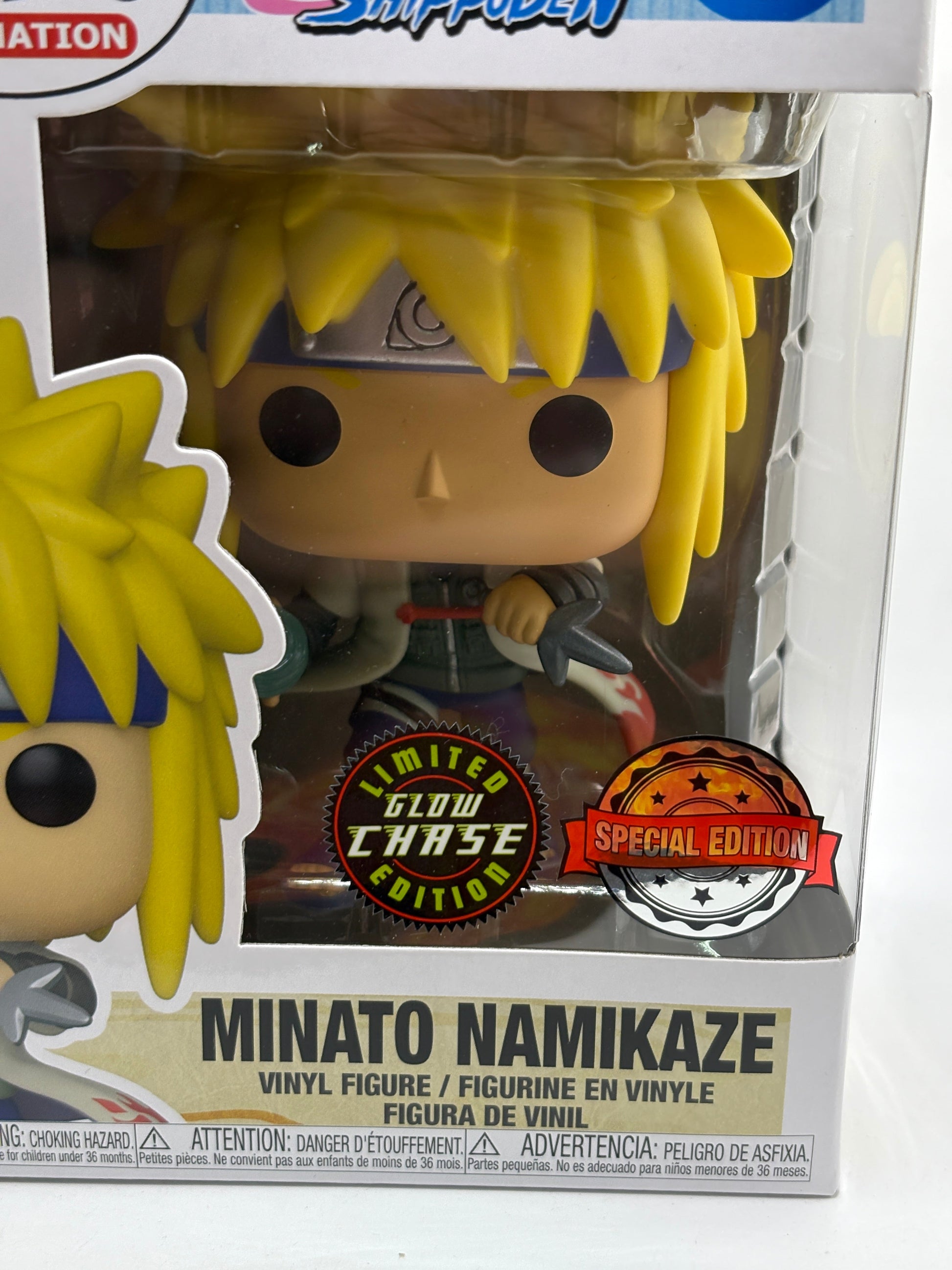 Funko POP! Animation Naruto Shippuden #935 Minato Namikaze Limited Chase FRENLY BRICKS - Open 7 Days