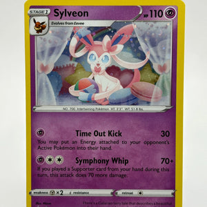 Pokemon TCG Trading Card 2022 Black Star Promo Sylveon SWSH211 FRENLY BRICKS - Open 7 Days