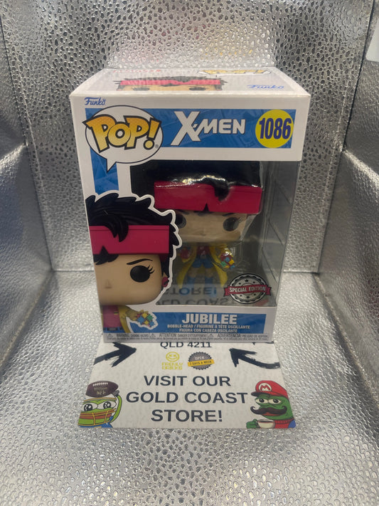 Funko Pop! Jubilee #1086 X-Men - Special Edition FRENLY BRICKS - Open 7 Days
