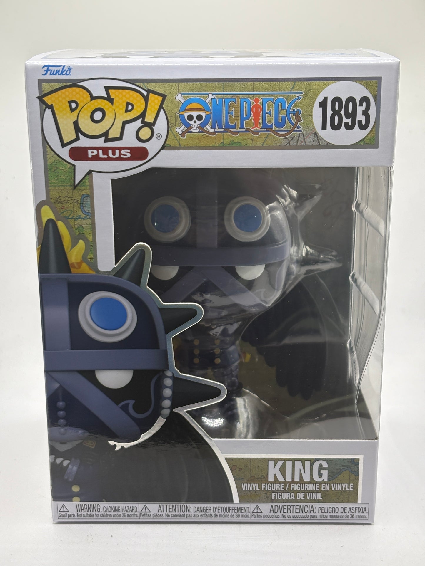 Funko POP! Plus One Piece #1893 King Vinyl Figure
