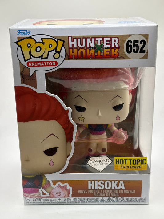 Funko POP! Animation Hunter x Hunter #652 Hisoka Diamond Hot Topic FRENLY BRICKS - Open 7 Days