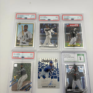 MLB Sports Chicago White Sox Card Lot - Luis Robert, Graded, Auto, Rookies FRENLY BRICKS - Open 7 Days