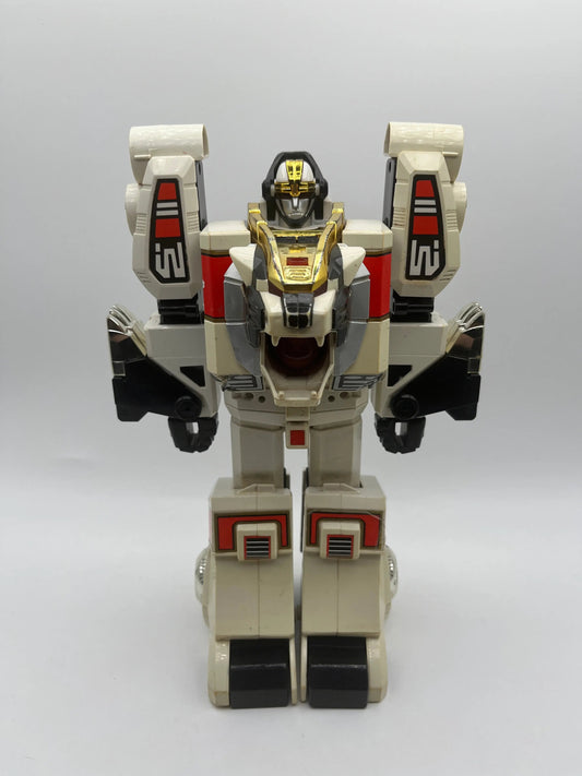 1994 Mighty Morphin' Power Rangers White Tigerzord 11" Action Figure Incomplete FRENLY BRICKS - Open 7 Days