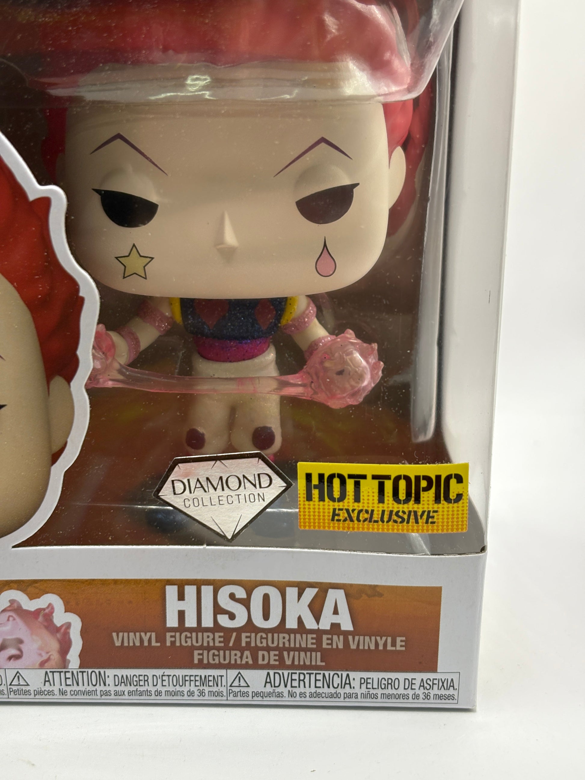 Funko POP! Animation Hunter x Hunter #652 Hisoka Diamond Hot Topic FRENLY BRICKS - Open 7 Days