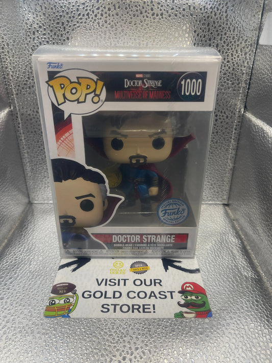 Funko POP! Dr Strange Marvel Multiverse of Madness #1000 FRENLY BRICKS - Open 7 Days