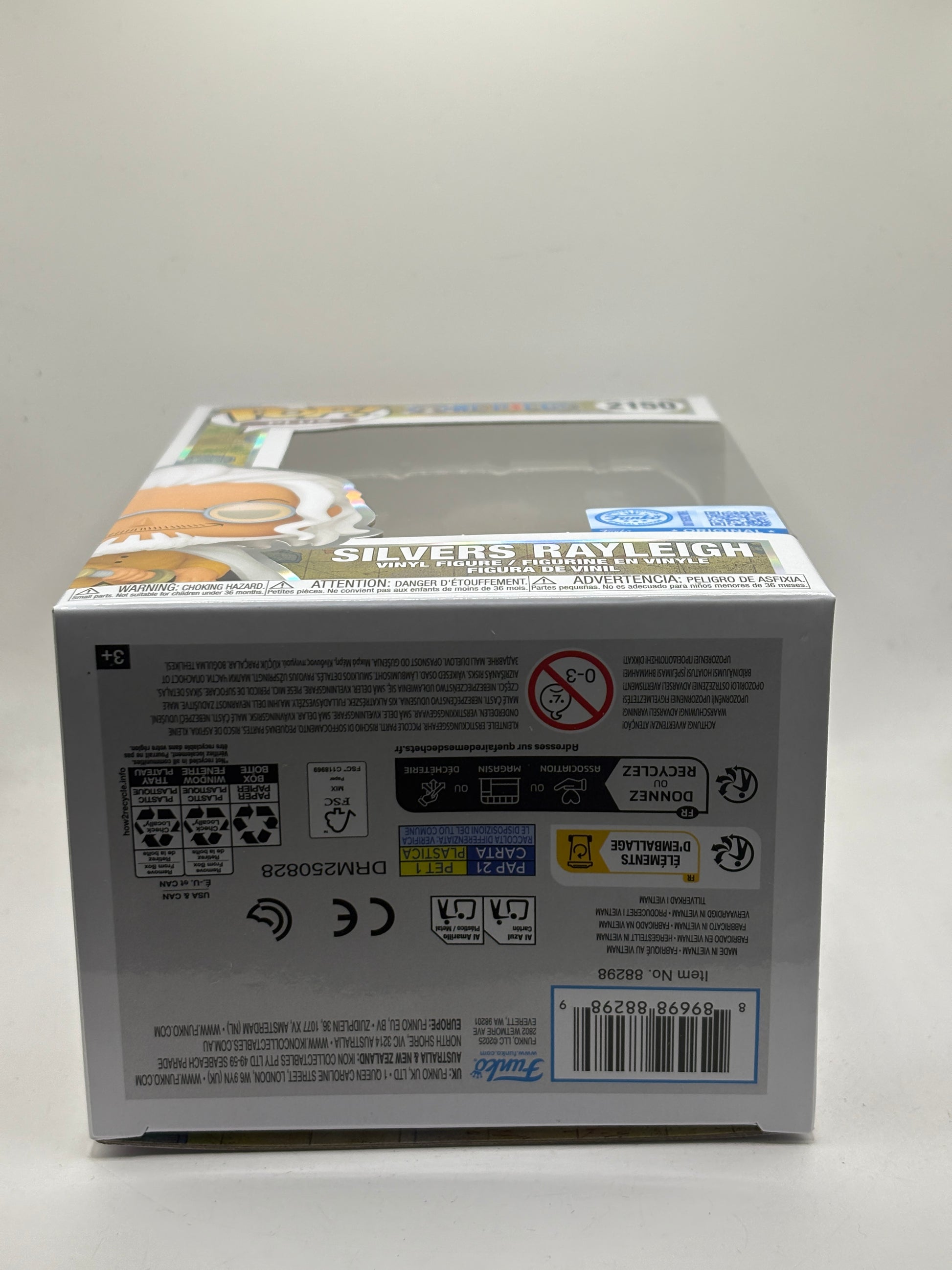 Funko POP! Plus One Piece #2150 Silvers Rayleigh Vinyl Figure image 6