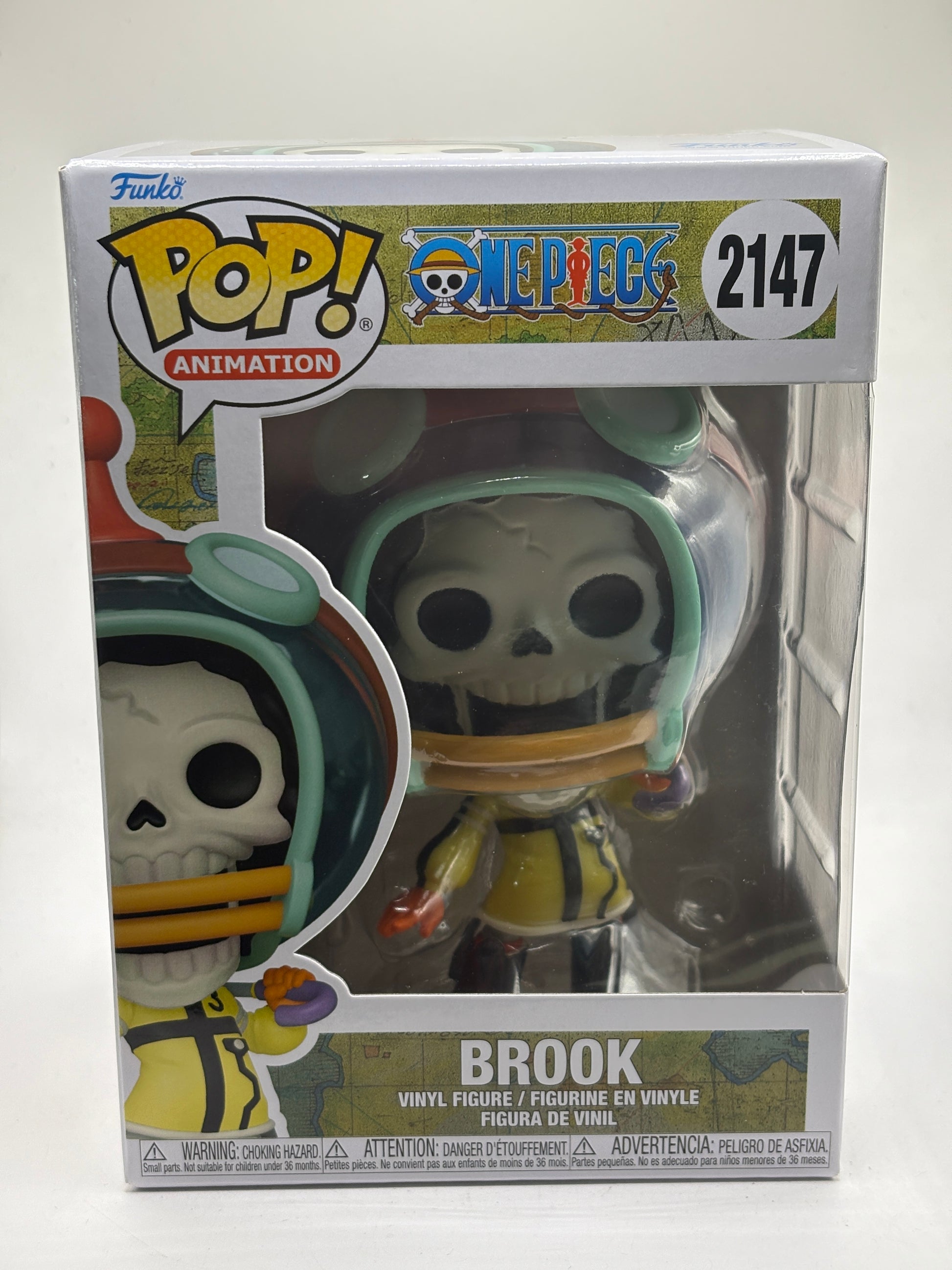 Funko POP! Animation One Piece #2147 Brook Vinyl Figure image 1