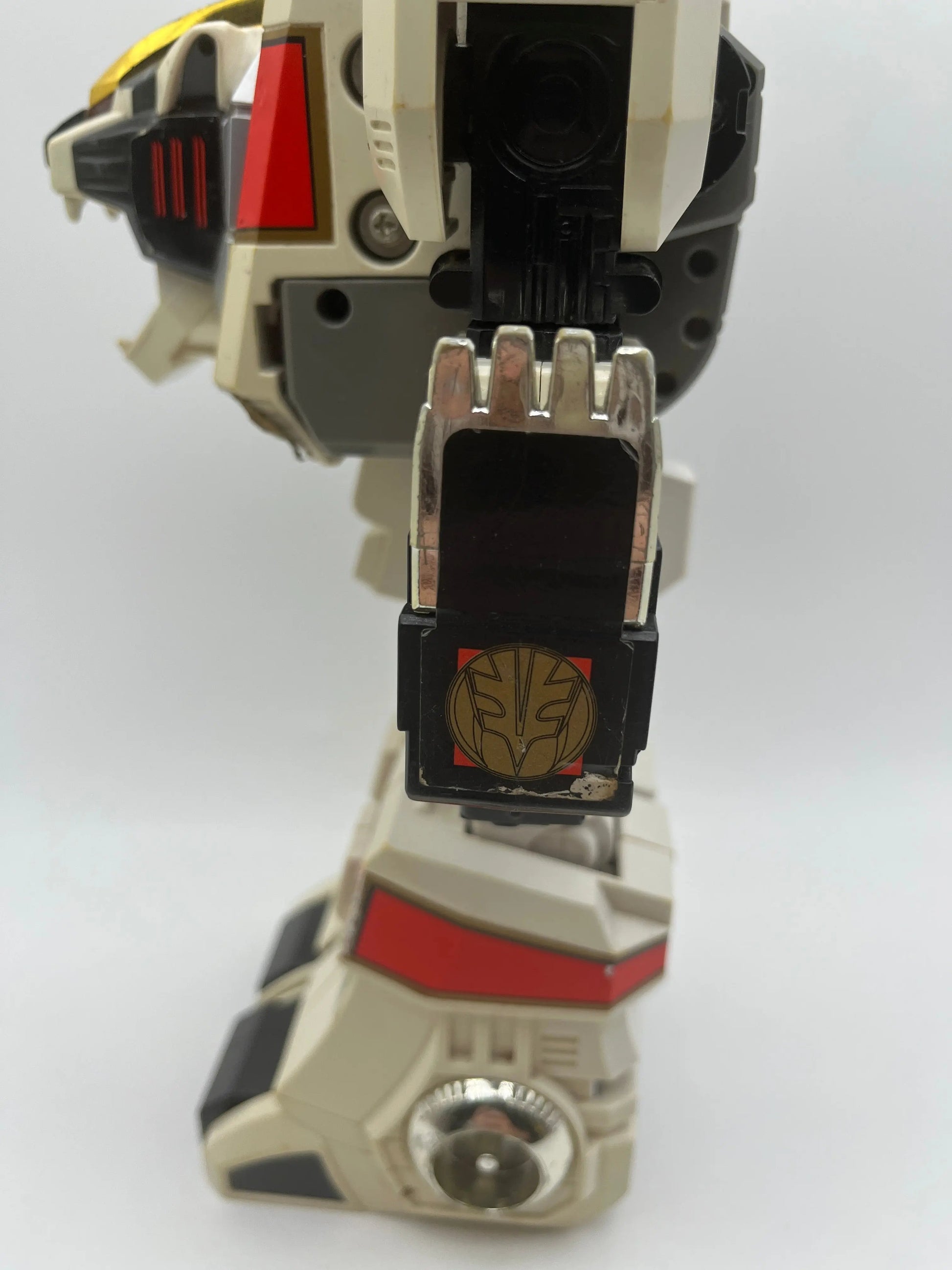 1994 Mighty Morphin' Power Rangers White Tigerzord 11" Action Figure Incomplete FRENLY BRICKS - Open 7 Days