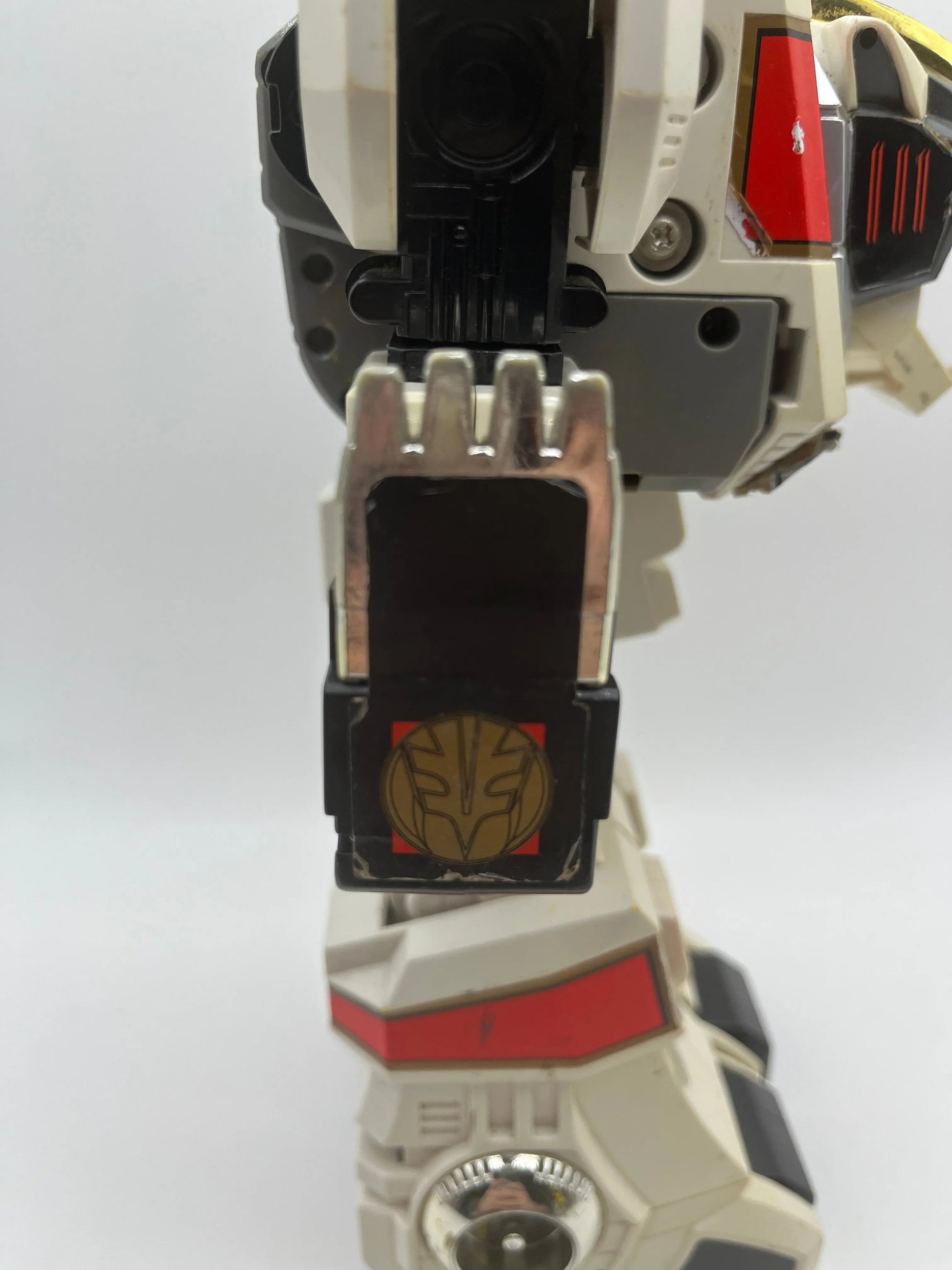 1994 Mighty Morphin' Power Rangers White Tigerzord 11" Action Figure Incomplete FRENLY BRICKS - Open 7 Days