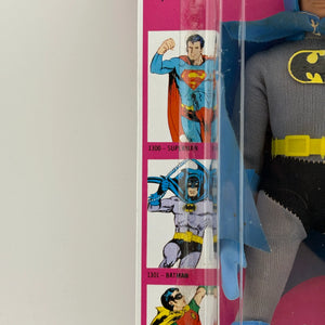 MEGO WORLD'S GREATEST SUPERHEROES (1973) - BATMAN (REMOVEABLE COWL) FIGURE ON KRESGE CARD UNPUNCHED FRENLY BRICKS - Open 7 Days