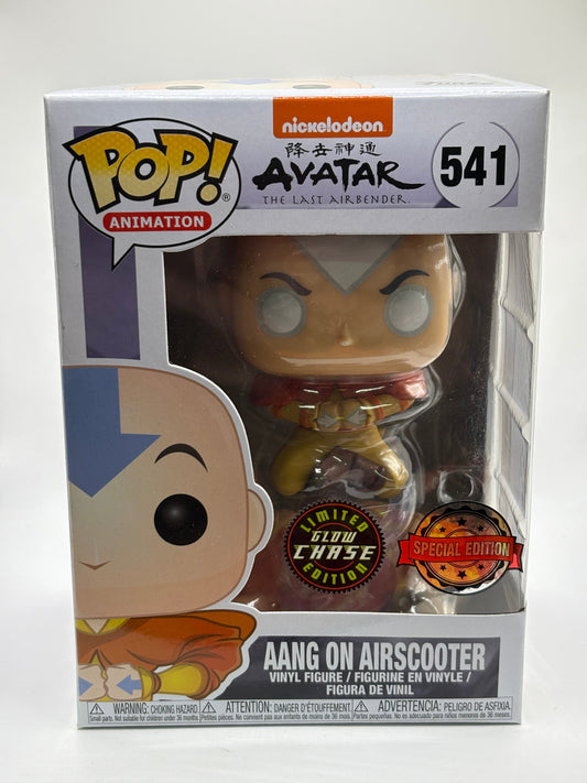 Funko POP! Animation Avatar #541 Aang on Airscooter Limited Glow Chase SE FRENLY BRICKS - Open 7 Days