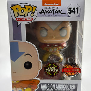 Funko POP! Animation Avatar #541 Aang on Airscooter Limited Glow Chase SE FRENLY BRICKS - Open 7 Days
