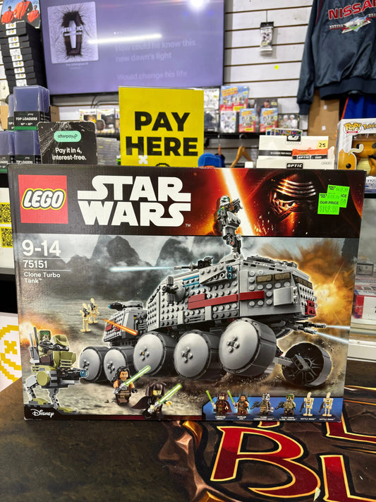 LEGO Star Wars 75151 Clone Turbo Tank 2016 Retired Sealed FRENLY BRICKS - Open 7 Days