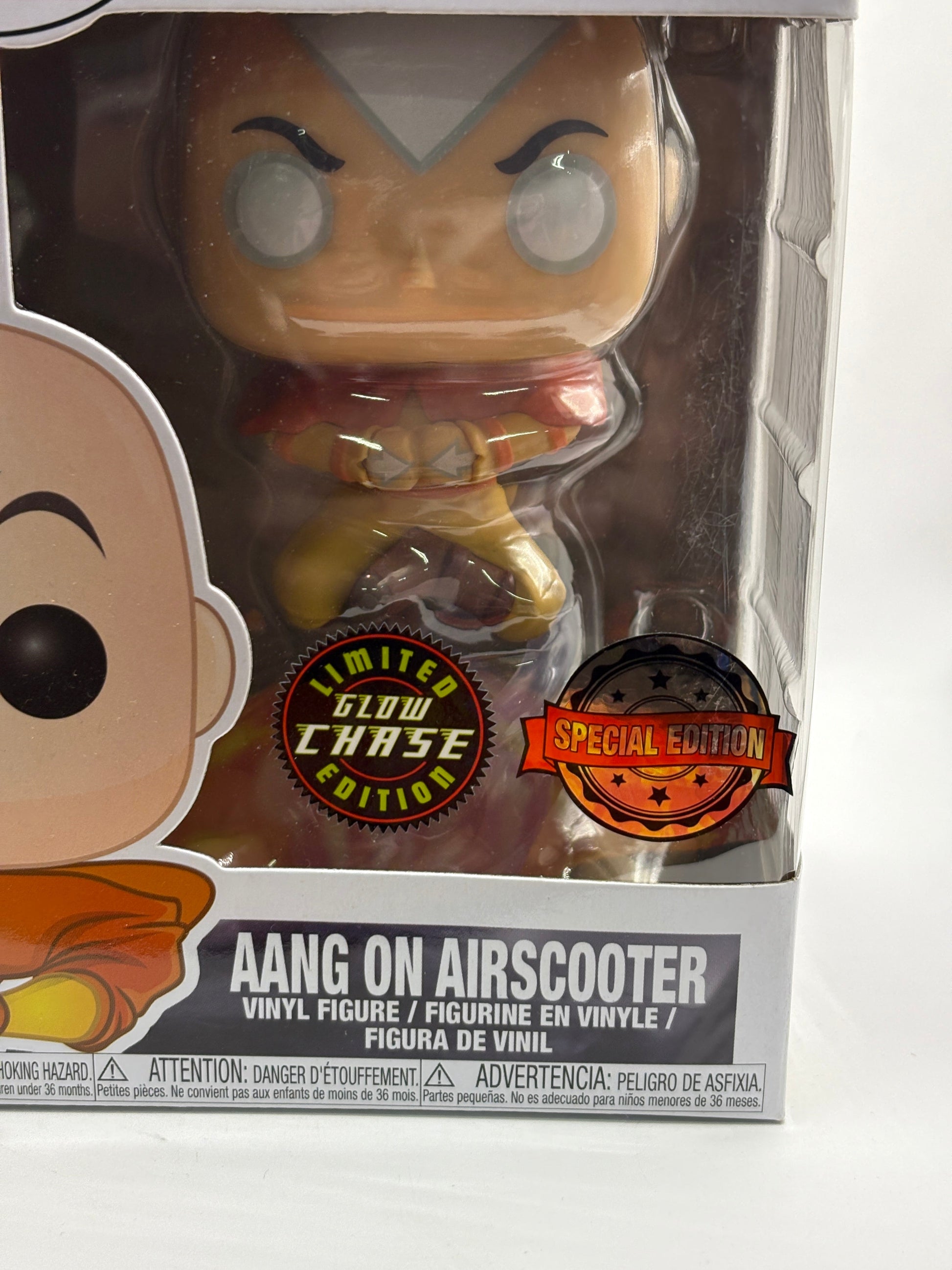 Funko POP! Animation Avatar #541 Aang on Airscooter Limited Glow Chase SE FRENLY BRICKS - Open 7 Days