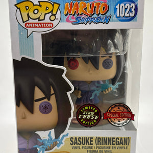 Funko POP! Animation Naruto Shippuden #1023 Sasuke Rinnegan Limited Glow Chase FRENLY BRICKS - Open 7 Days