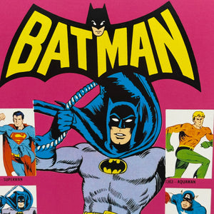 MEGO WORLD'S GREATEST SUPERHEROES (1973) - BATMAN (REMOVEABLE COWL) FIGURE ON KRESGE CARD UNPUNCHED FRENLY BRICKS - Open 7 Days