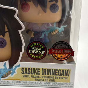 Funko POP! Animation Naruto Shippuden #1023 Sasuke Rinnegan Limited Glow Chase FRENLY BRICKS - Open 7 Days